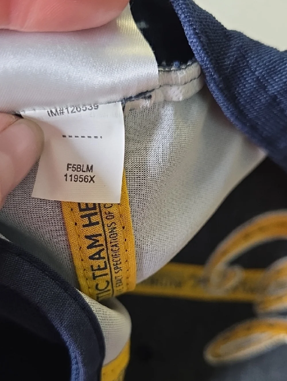 Nike Dri-Fit Cal Hat Adjustable Navy Yellow California Authentic‎ Team Wear Cap